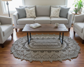 Luxury Crochet Rug - Stonehaven Lace