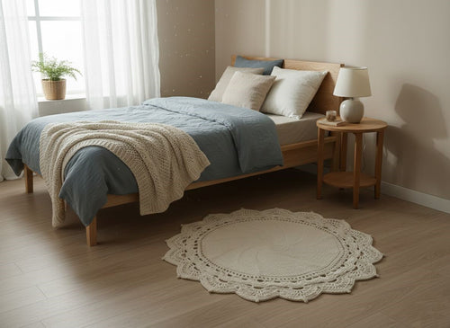 Luxury Crochet Rug - Aurelia Lace