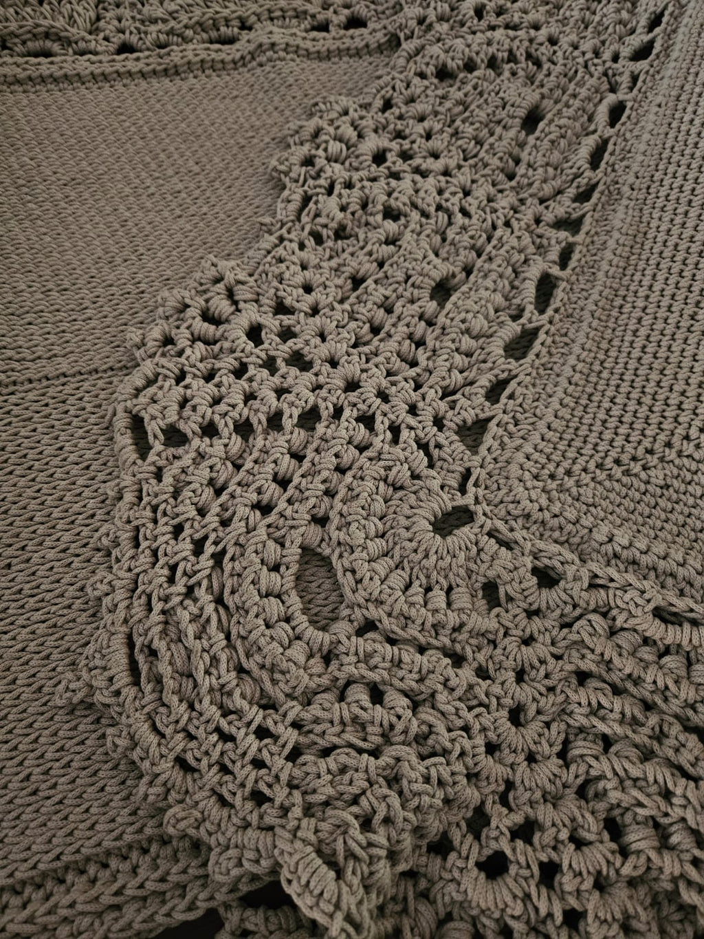 Crochet Rug - The Palais Alabaster