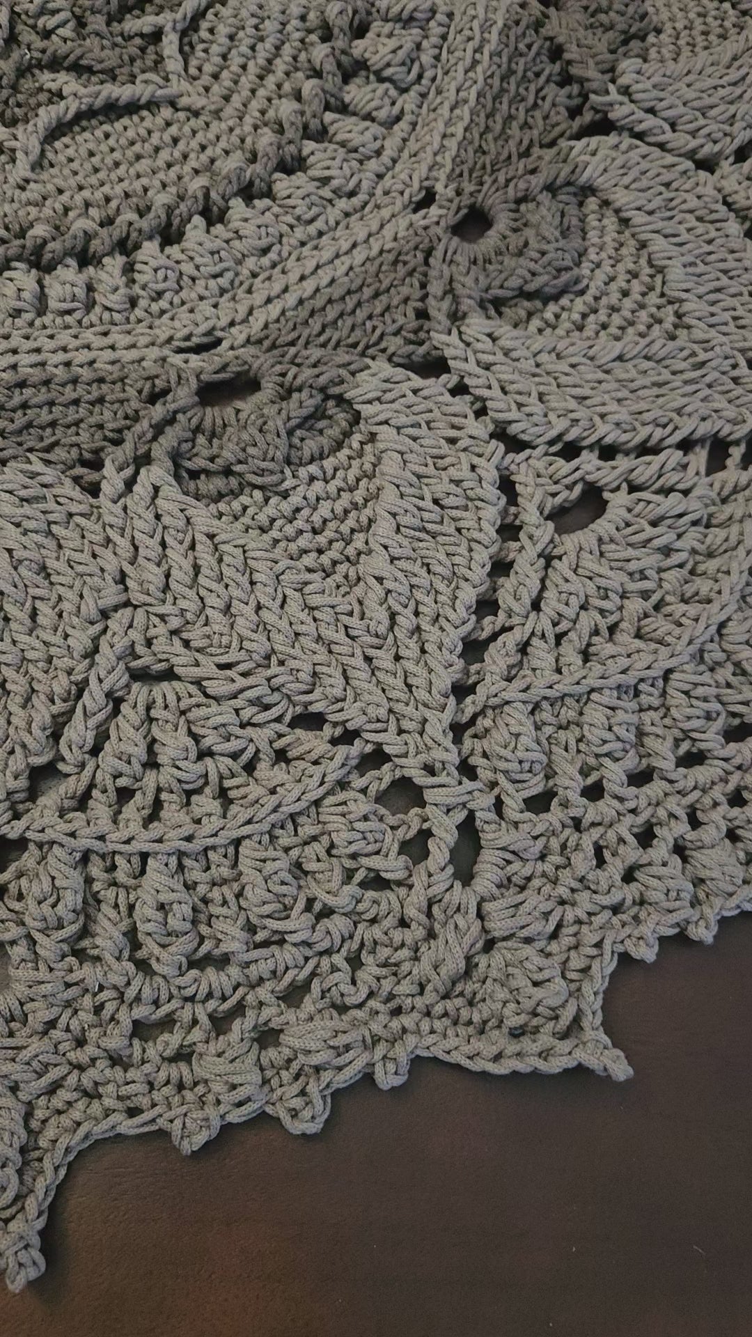 Luxury Crochet Rug - Stonehaven Lace